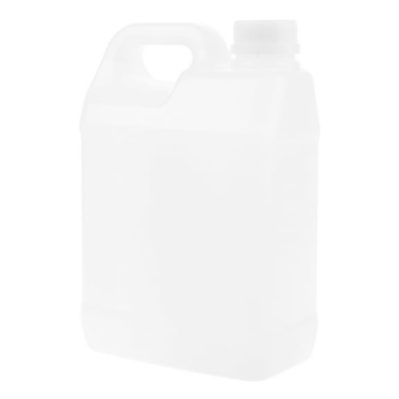 Soimiss Transparent Reusable Plastic Bottle with Handle for Easy Pouring and Food Storage