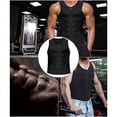 thumbnail image 3 of Fajas de neopreno para el cuerpo para hombres sudorosos que adelgazan la camiseta sin mangas deportiva para hacer ejercicio y hacer ejercicio Hugtrwg Para estrenar, 3 of 9