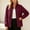 Wine, variant on Liuinsasek Women's Waterproof Windbreaker Jacket Long Sleeves Stand-Up Collar Full Zip Closure and Multiple Pockets Everyday Versatile for Outdoor Hiking and Trekking