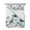 Green, variant on Quilts Queen Size Bedding Set, Teal Grey Flowers Lightweight Quilted Comforter, Spring Watercolor Blooms Floral Plant Soft Reversible Bedspread Coverlet with Pillow Covers for All Season, 90" x 96"