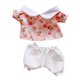 thumbnail image 5 of Ropa para muñecas Baoblaze de 17 cm camiseta y pantalones rosa, 5 of 8