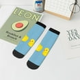 thumbnail image 7 of Pofeuu Cute Ducky Print 30cm Socks, Adult Running Hiking Socks for Youth and Adult, 7 of 7