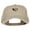 Khaki, variant on Mini California Bear Embroidered Washed Cap - Black OSFM