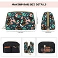 thumbnail image 5 of Xecao Rottweiler Print Fashion Makeup PVC Bag Large Capacity Travel Cosmetic Bag for Women Organizer Toiletry Clutch, 5 of 8