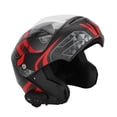 thumbnail image 2 of Casco de motocicleta Bluetooth LHCER Casco integral abatible, 2 of 5