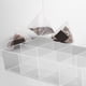 thumbnail image 4 of Caja organizadora de bolsitas de té con compartimentos, de plástico transparente, para café, azúcar, condimentos, hogar, cocina y oficina., 4 of 6