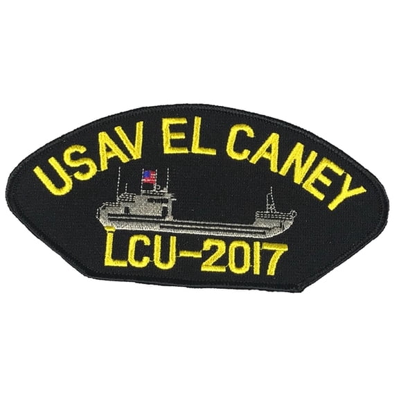 USAV EL CANEY LCU-2017 SHIP PATCH - GREAT COLOR - Veteran Owned Business
