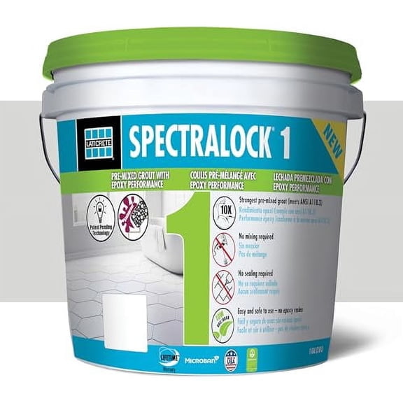 SPECTRALOCK® 1 Pre-Mixed Grout-Frosty$$Tools & Hardware Other