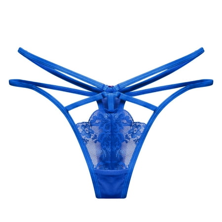 Yuhangmm Women Thong Sexy Panties Thong Lace Pants Ladies Briefs Underwear Snap Crotch Lingerie for Women