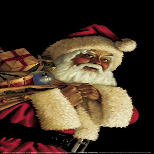 Wowindow Posters Santa Claus Jolly Christmas Window Decoration 34 5x60 Backlit Poster Walmart Com Walmart Com