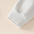 thumbnail image 6 of HCNTES Baby Boy Winter Clothes Toddler Baby Boy Fall Winter Clothes Long Sleeve Crewneck Pullover Sweatshirt Jogger Pants Set 2 Piece Outfit, 6 of 9