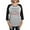 Heather/Black, variant on CafePress - Majored In Economics Long Sleeve T Shirt - Womens Baseball Tee
