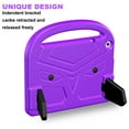 thumbnail image 5 of SaniMore for Walmart Onn 10.1 inch Tablet 3rd Gen 2022 (Model: 100071485) Kids Case, EVA Shockproof Cover with Handle & Foldable Kickstand Lightweight for Walmart Onn 10.1 2022 Girls Boys, Purple, 5 of 9