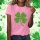 thumbnail image 2 of Camisas de Manga Corta para Mujeres Moda Casual Mujeres Impresión Casual Cuello Redondo Pullover Camisetas, 2 of 5
