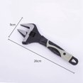 thumbnail image 2 of Llave inglesa ajustable de acero al cromo vanadio de 10" para taller mecánico, 2 of 5
