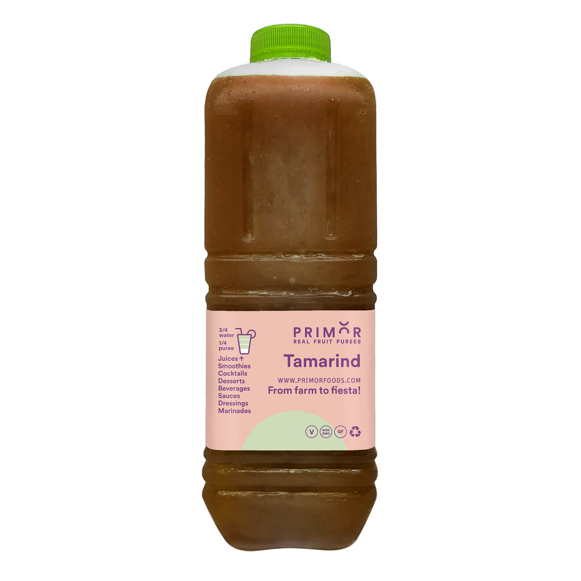Primor Fruit Purees | Made with Real Fruit | Countless Applications: Juices, Smoothies, Cocktails, Desserts, and More