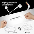 thumbnail image 4 of Paquete de 2 auriculares Everdigi para iPhone con cable y conector Lightning, 4 of 5
