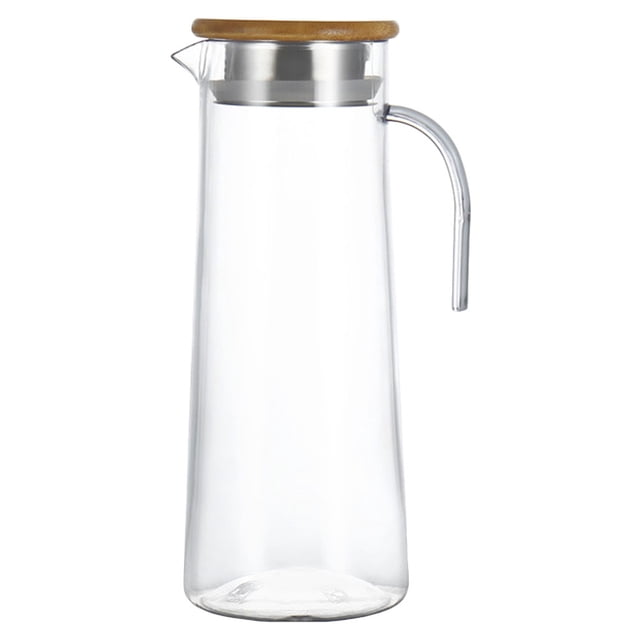 MasteelfCA Clear Water Pitcher Acrylic Ice Water Pitcher Kitchen Beverage Pitcher Drinking Pitcher with Lid