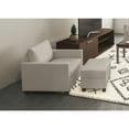 thumbnail image 4 of Homestyles Dylan Tan Fabric Armchair and Ottoman, 4 of 6