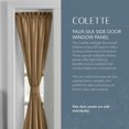thumbnail image 2 of XIACOCO-White Sheer Curtains 84 Inches Long 2 Panels Set, Sheer White Curtains For Living Room/Bedroom, Rod Pocket Voile Sheer Panel Drapes, 2Pcs, Each 42" W X 10149" L, 2 of 4