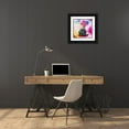 thumbnail image 3 of Burghardt, James 12x12 Black Ornate Wood Framed with Double Matting Museum Art Print Titled - Desert Bloom I, 3 of 4