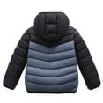 thumbnail image 3 of Boys and Toddlers' Lightweight Water-Resistant Packable Hooded Puffer Jacket Down Jacket, 3 of 3