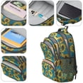 thumbnail image 4 of Sunflower Backpack for School,Cute School Bag,Schoolbag with Adjustable Shoulder Straps & Padded Back,16.9 Inch, 4 of 5