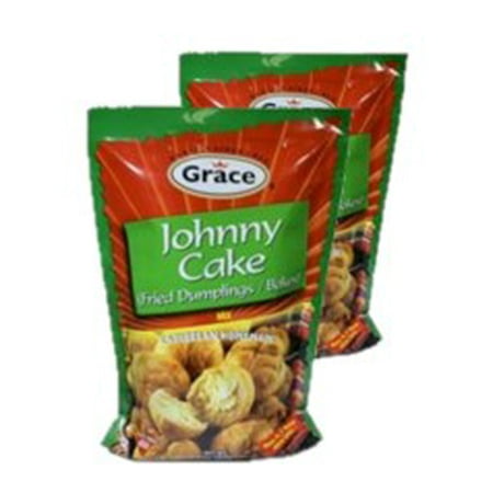 2 Pack Grace Johnny Cake Fried Dumplings Mix Caribbean Homemade 9.5