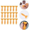 thumbnail image 5 of 22 Pcs Glue Spreaders Polycarbonate Glue Scraper Glue Smear Glue Applicator (Yellow Small), 5 of 5