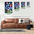 thumbnail image 5 of Happy New Year Bulldog Family Cheer Winter Midnight Firework Vertical Matte Canvas Poster Dog Lover Gifts Idea Wall Art Home Decor - 02025, 5 of 5