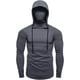 thumbnail image 1 of "Xishao Sudadera con Capucha De Manga Larga para Hombre, Suéter Informal De Cuello Alto, De Color Sólido, para Deportes, Fitness, Gimnasio, Correr, Otoño" Xishao ropa, 1 of 2