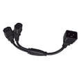 thumbnail image 3 of 3Pin IEC320 C20 Male Port to IEC320-C13+C13 Female Adapter Cord Y-splitter Power Converter Cable Extension Wire, 3 of 6