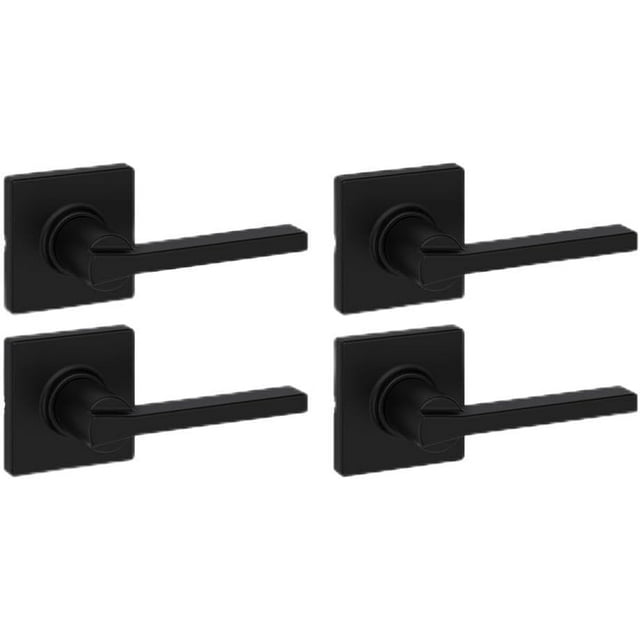 Poignée de Porte Mate Réversible Demi-Levier Factice Ne Se Retourne Pas Poignées de Porte Intérieures pour Porte de Garde-Robe Placard et Portes Françaises Poignée d'Armoire/poignées d'Armoire Déco Maison Moderne