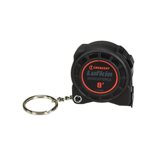 Uxcell 3.28Ft 1M Measuring Tape Retractable Keychain Keyring