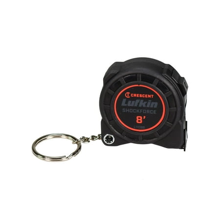 UPC: 0037103341709 | Crescent 8  Keychain Tape Measure  Black 1/2  Blade