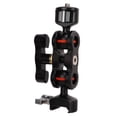 thumbnail image 4 of Ball Head  Arm, CNC Anodized Aluminum Alloy NATO Chute  Arm  For Field Monitors For Audio Equipment, 4 of 8