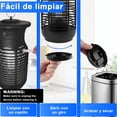 thumbnail image 2 of Gl&uuml;ckluz 2025 L&aacute;mpara Mata Mosquitos El&eacute;ctrico, 20W Potent Matamoscas Eliminador de Insectos Killer Light, Efectiva Fly Killer Lamp Bug Zapper para Interior y Exterior J, 2 of 9