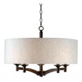 thumbnail image 1 of Kenroy Home 93637ORB Rutherford Pendentif 5 Lumières&44; Bronze Frotté à l'Huile, 1 of 3