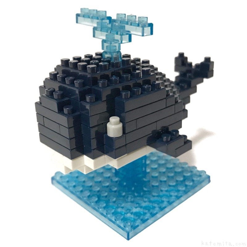Details about   Daiso Petite Block Construction Building Kits Set of 2 Dolphin and Whale 