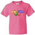thumbnail image 3 of Inktastic Artistic Butterfly Youth T-Shirt, 3 of 5