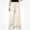Beige, variant on WAVSUF Girls Wide Leg Pants Ruffle Hem Lightweight Elastic Waist Daily Casual Pants Pink 7-8