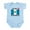 Sky Blue, variant on CafePress - Kiss Me Im Guatemalan Body Suit - Baby Light Bodysuit, Size Newborn - 24 Months