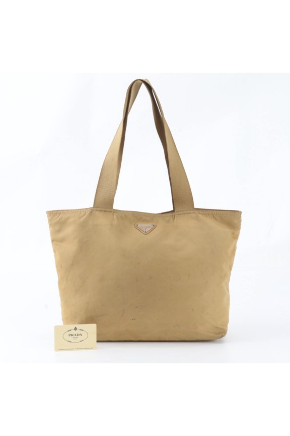 Pre-Owned Prada Tessuto Nylon Tote Bag/Handbag/Shoulder Bag (B5878) with Guarantee Card -...