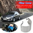 thumbnail image 4 of Metal Racing Car Cold Air Intake 2.5-5 inch Neck Cone Filter Heat Shield, 4 of 7