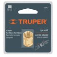 thumbnail image 2 of Cople De Latón Tipo Ff Cuerda 1/4 Npt Truper TRUPER COPLE, 2 of 2