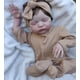 thumbnail image 3 of Muñeca Reborn Zero Pam Real Life de silicona suave para niña, 48 cm, 3 of 4