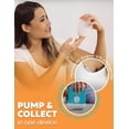 thumbnail image 3 of Extractor manual 2 en 1 de silicona para recoger leche materna Biamba, 3 of 5