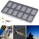 thumbnail image 1 of Caja de pesca con mosca de 185x103x13mm, caja de anzuelo delgada transparente con 12 compartimentos magnéticos Wdftyju Libre de BPA, 1 of 8