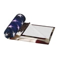 thumbnail image 3 of PHELIKA Bald Bird With American Flag 01 All Season Soft Throw Blanket Lightweight Flannel Fleece Blankets 50" x 60", 3 of 8
