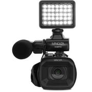 Minolta MN4KPRO 4K60FPS Ultra HD / 64 MP Autofocus Pro Camcorder Kit w/WiFi